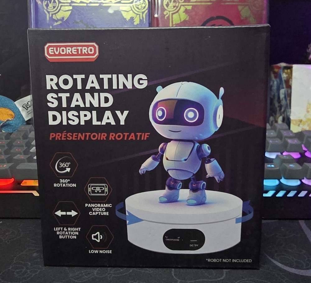 360 Degree Automatic Rotating Display