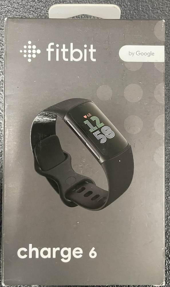 Fitbit Charge 6 Activity Tracker - Black- NEW