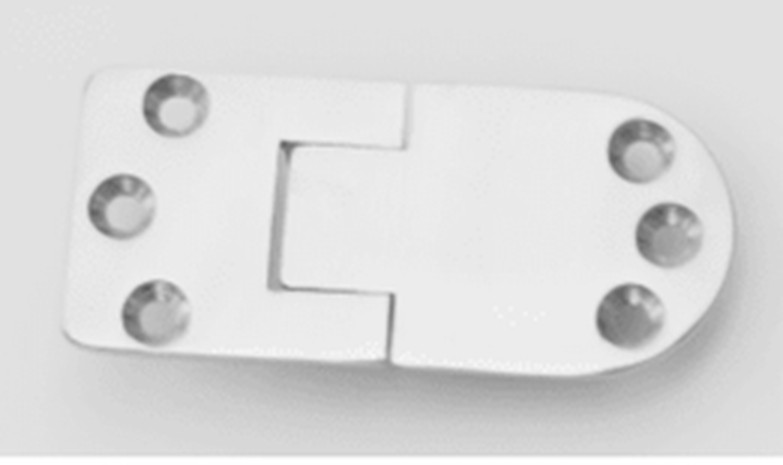 Folding Flush-mount Hinge for Classic Boston Whaler