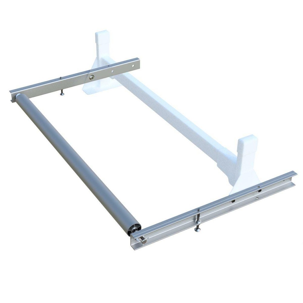 Silver Vantech H1 60" Roller System with 24" Long Extension Plate