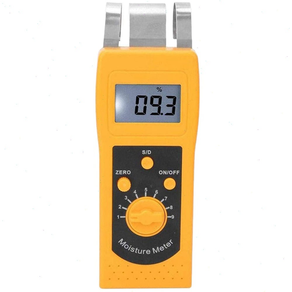 Digital Textile Moisture Content Measurement with Range 0.00-2.00%(d)