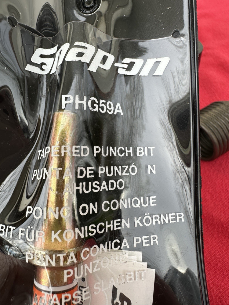 Snap-on Air Hammer PH3050 Set with Bits NOS