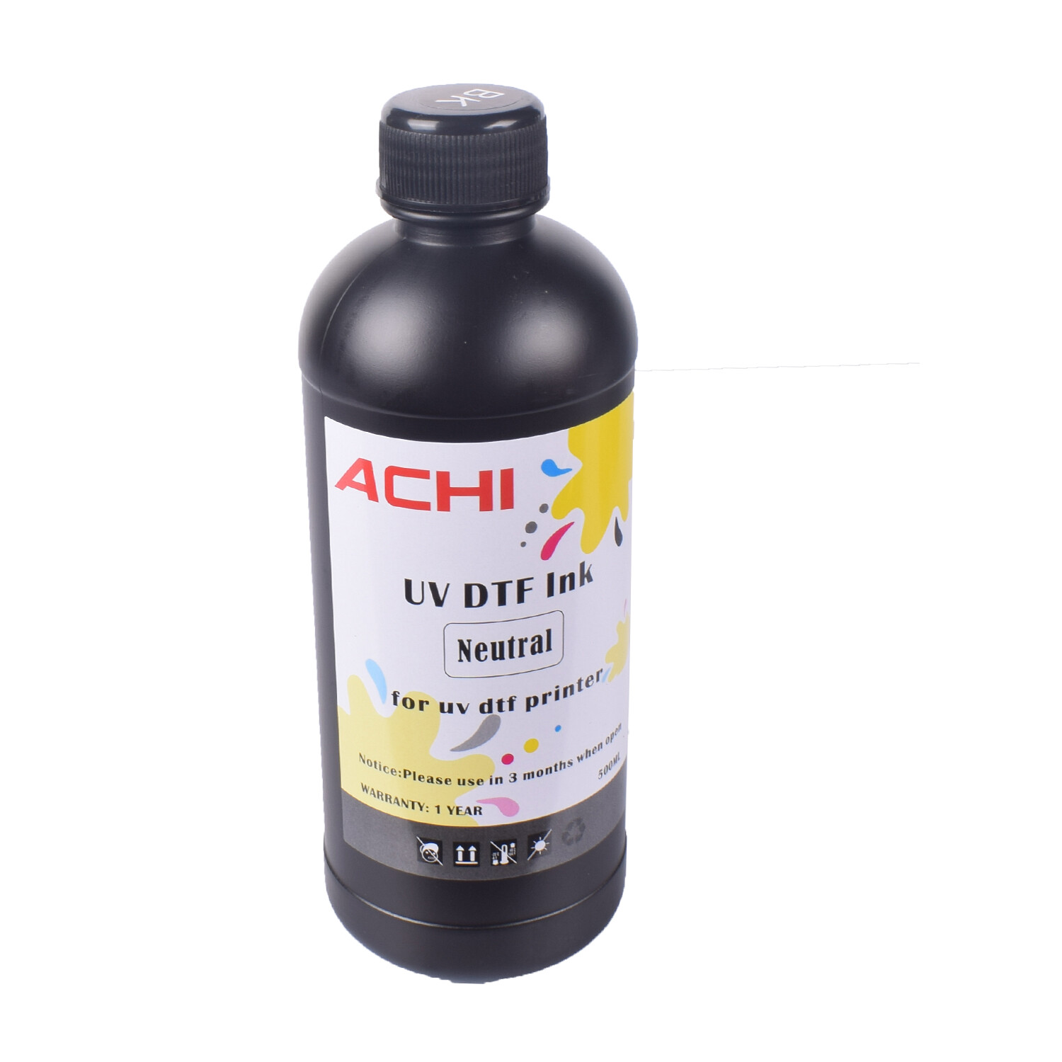 6*500ML UV DTF INK For Epson XP600 XP800 A3 UV DTF Sticker Printer CMYKW+Varnish