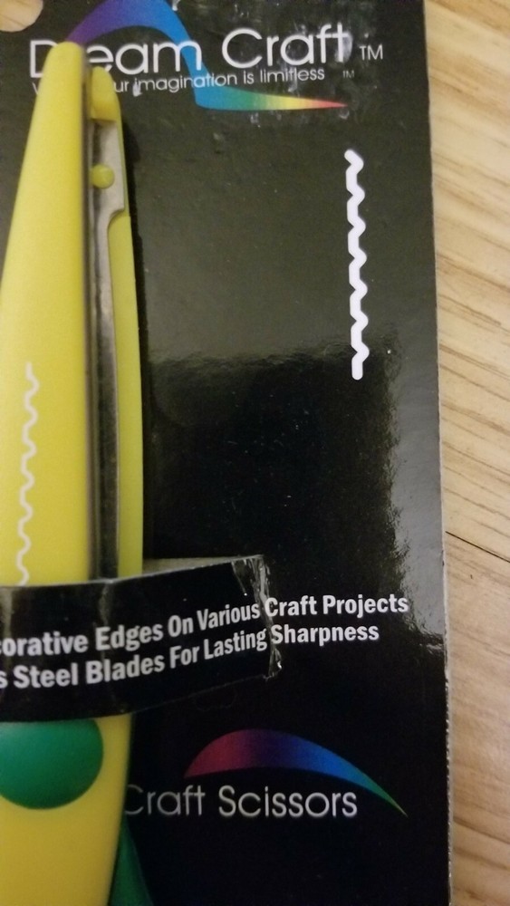 Dream Craft Decorative Edge Craft Scrapbooking Scissors