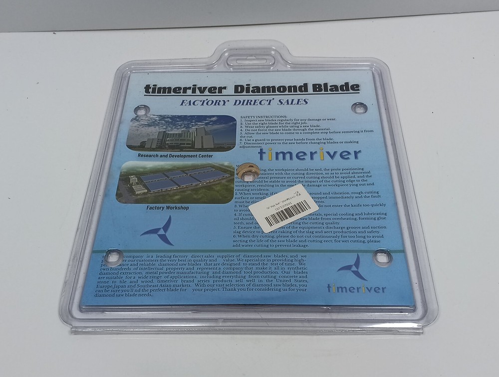 Diamond Saw Blade 9” Segmented Timeriver Factory Direct Sales, General Purpose