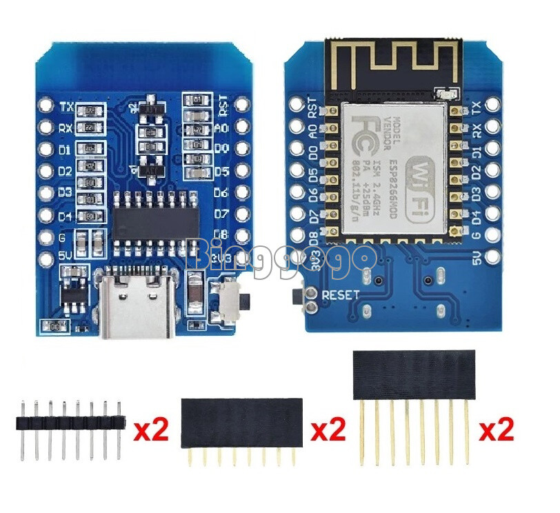 ESP8266 ESP-12 WeMos D1 Mini WIFI Development Board NodeMCU Lua Module Type-C
