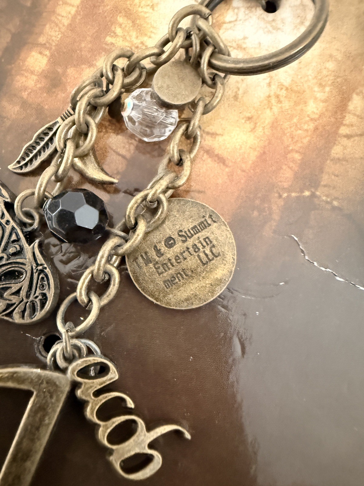 New Vintage NECA Twilight Saga New Moon Keyring Bag Clip Charm C Jacob Wolf Pack