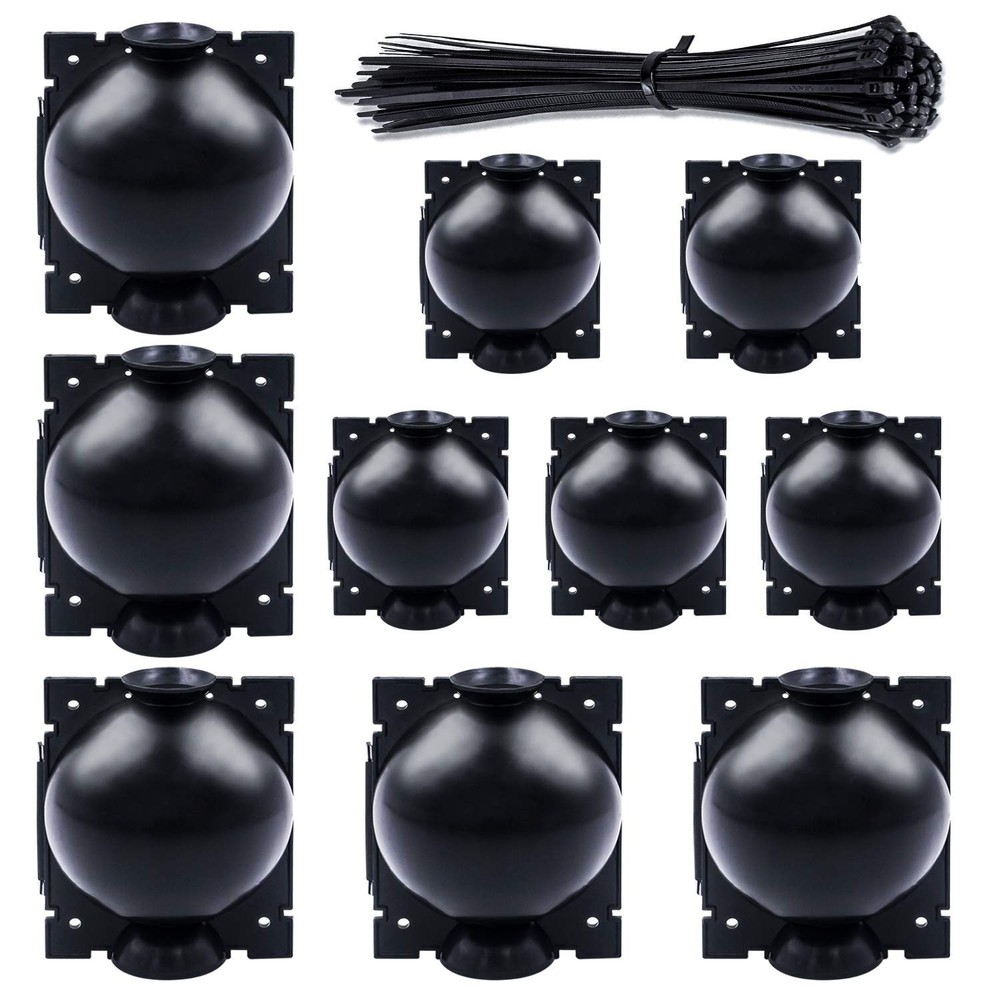 Tree Rooting Ball 10 Pack, Grafting Propagation Tool, Black