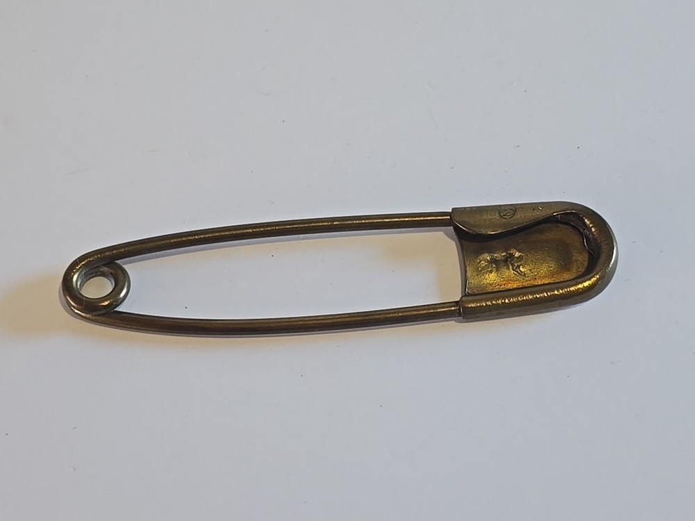 Vintage Brass 5" Laundry Pin