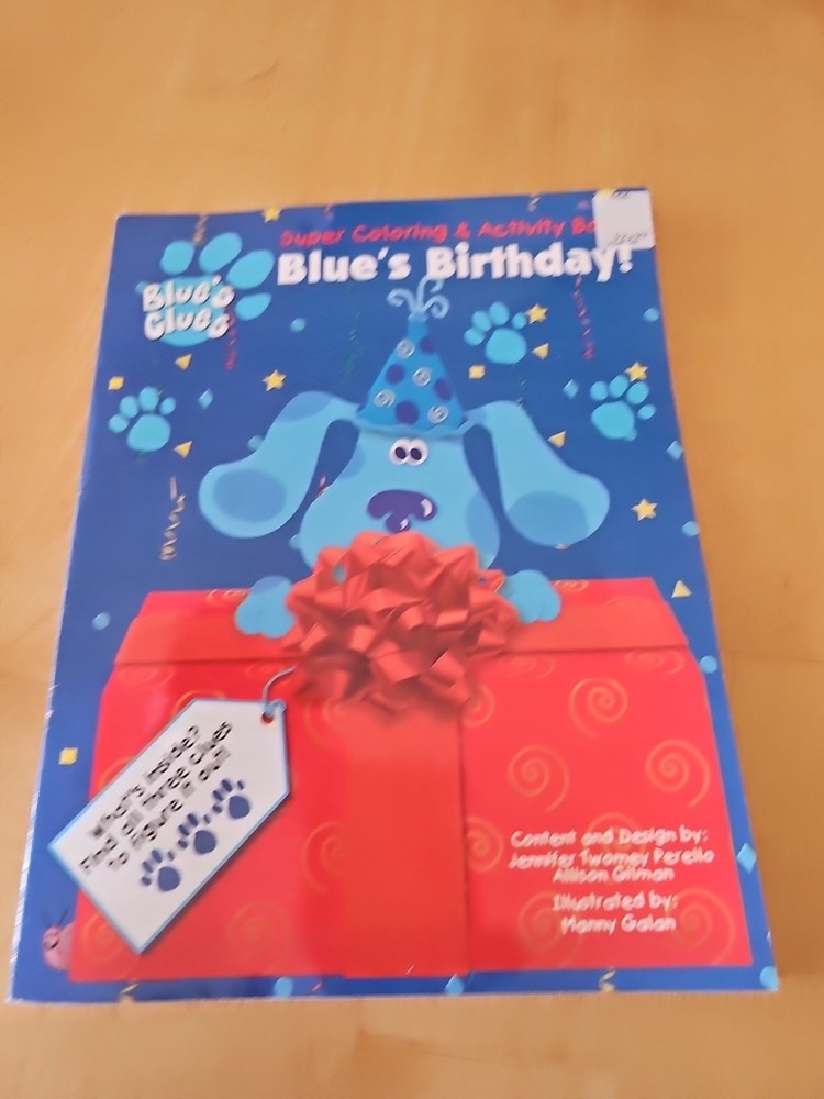 Blues Clues Super Coloring & Activity Book