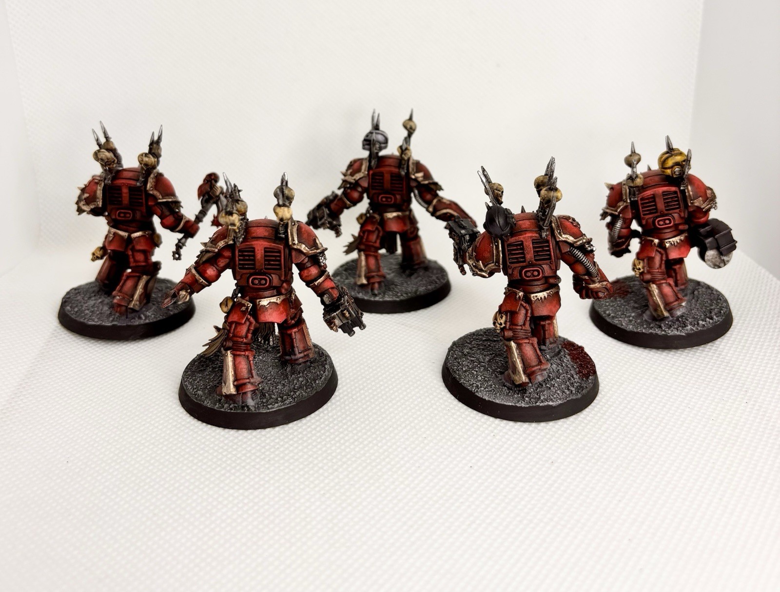 Warhammer 40k - World Eater Terminators Pro Painted