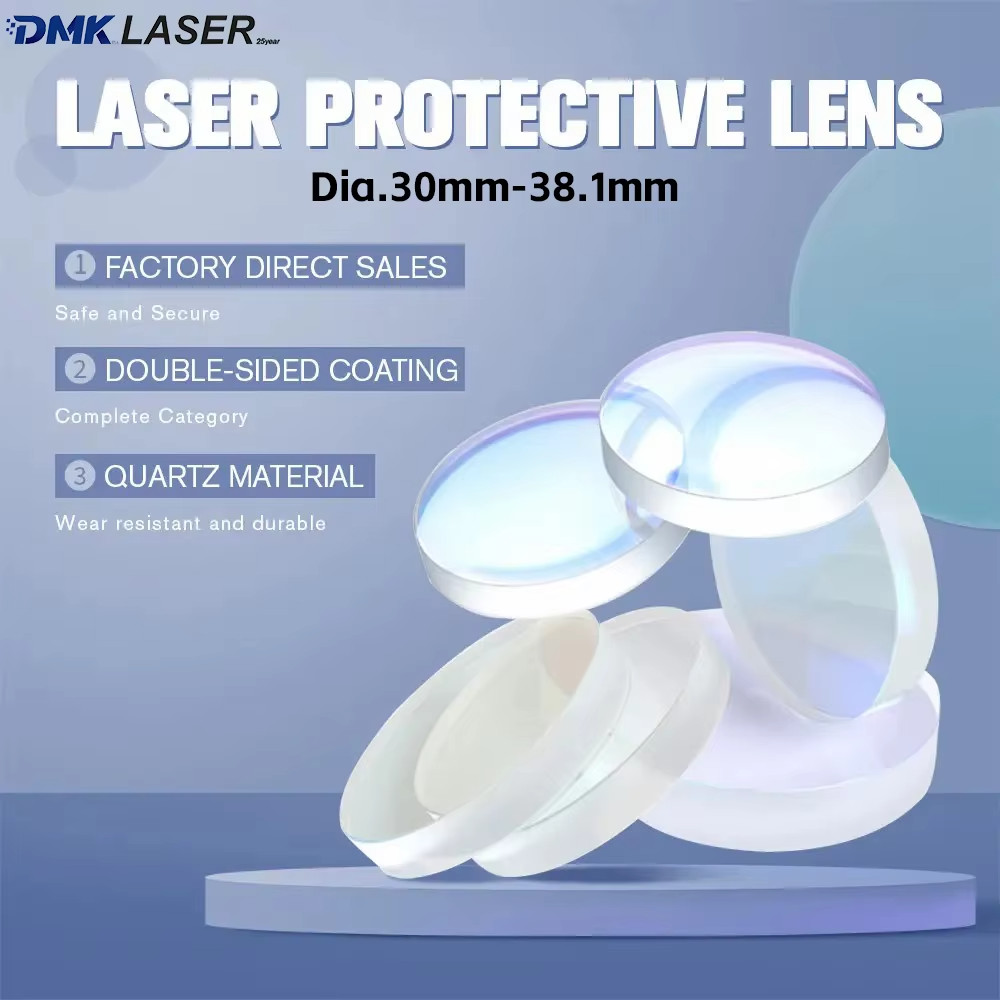 Laser Protective Window D30-38.1mm Protection Quartz For Laser Cutting Machine