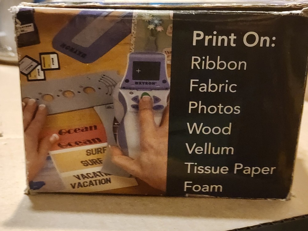 Xyron Design Runner Handheld Craft Printer + Accessory Kit + 3 Disc Starter ++