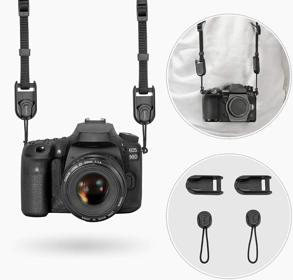 SmallRig Camera Strap Clips QD Loops Quick Release Buckle Connector 2PCS PAC2421