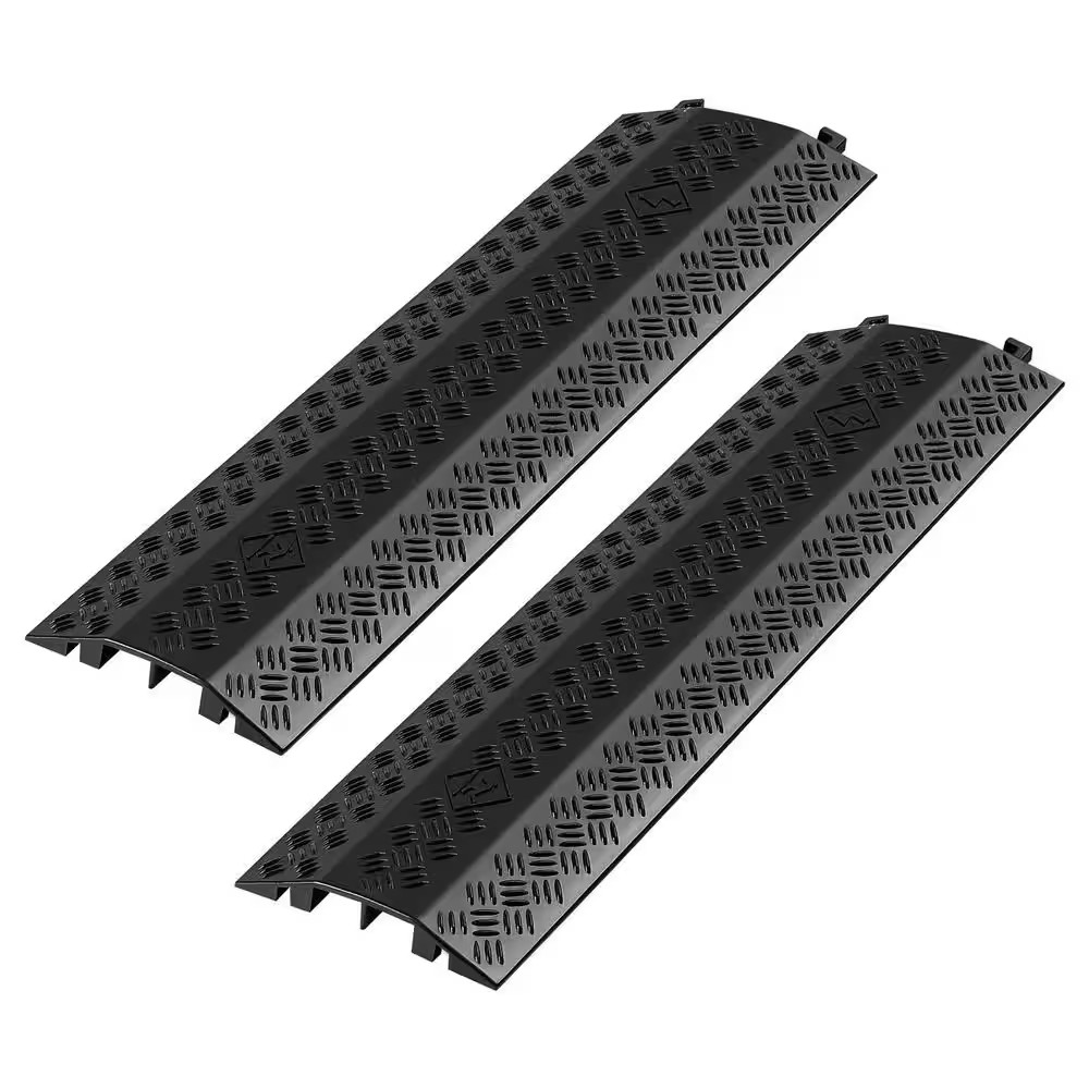 Drop over Cable Protector, 17,500 Lbs. /Axle Load Capacity, Durable Cable and Ho