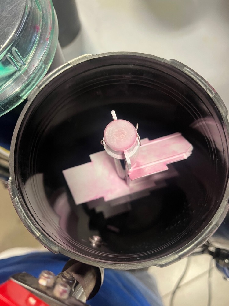 Fluid management paint mixer