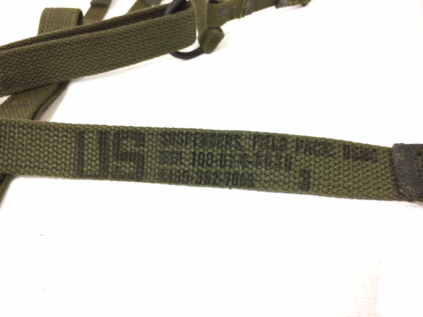 USMC Vietnam Era M1941 Suspenders Dated 1960's dated
