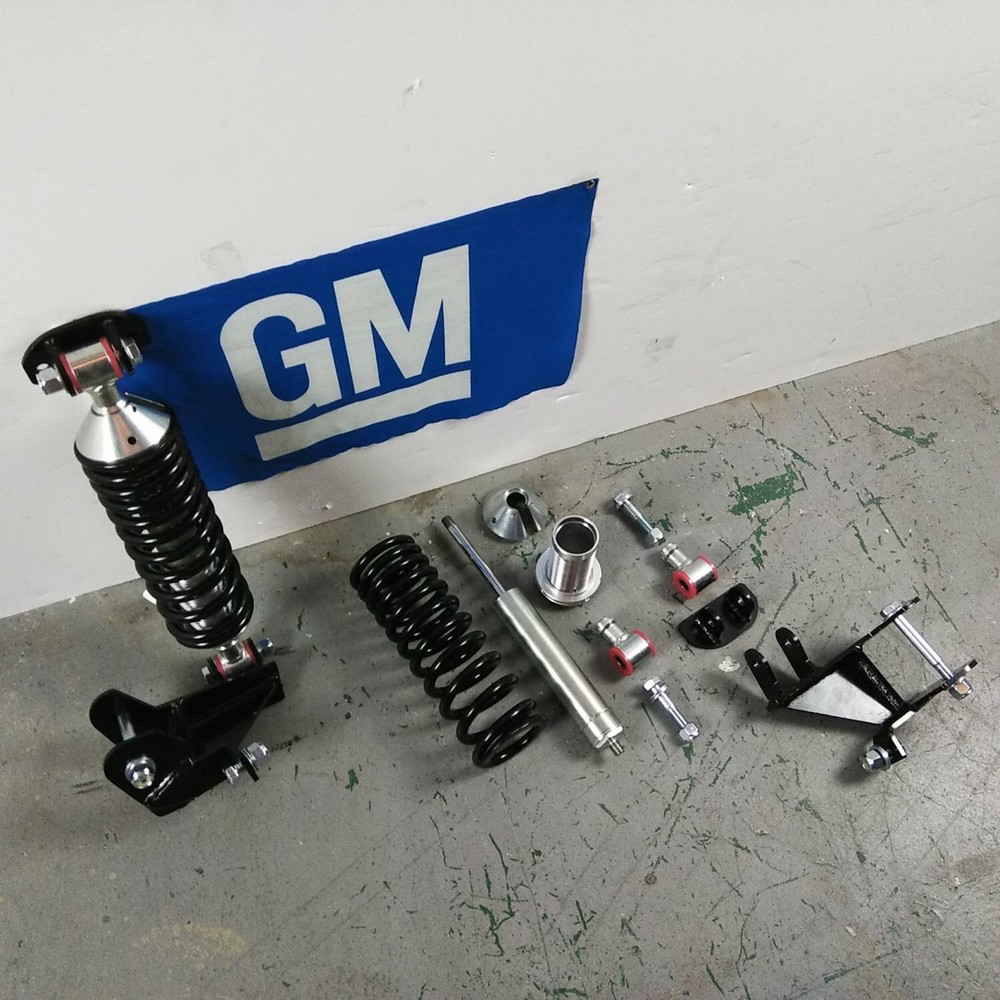 64-72 GM A-Body 300lb Adjustable Rear Coilover Conversion Kit w/ Shock Mount GTO