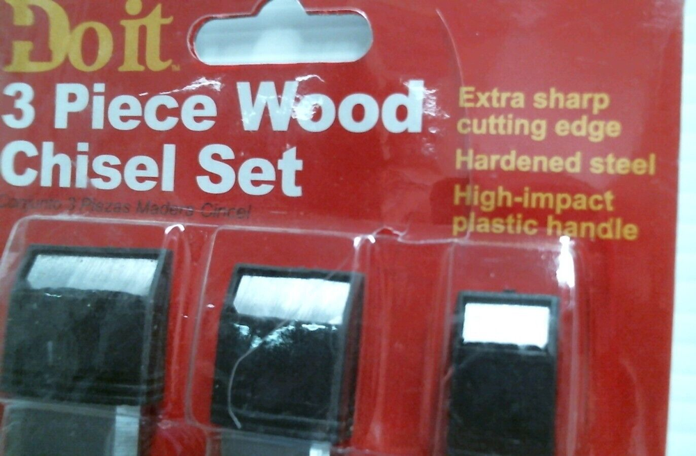 Do It Best 3 Piece Wood Chisel Set (307769) FS