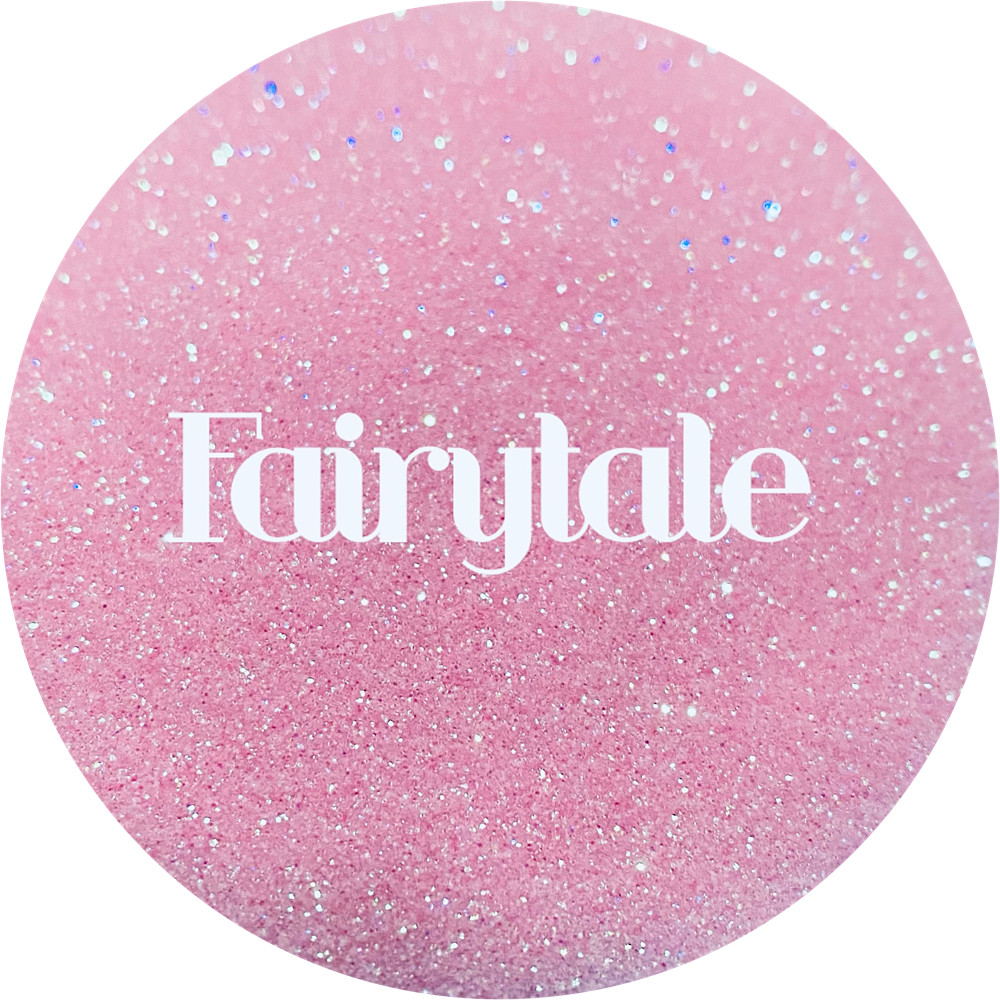 Premium Polyester Glitter - Pastel Pink Iridescent Fine