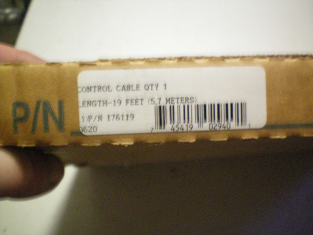 EVINRUDE,JOHNSON,OMC #176119 19 FT *UNCOMMON! SHIFT/THROTTLE CABLE, FREE FREIGHT