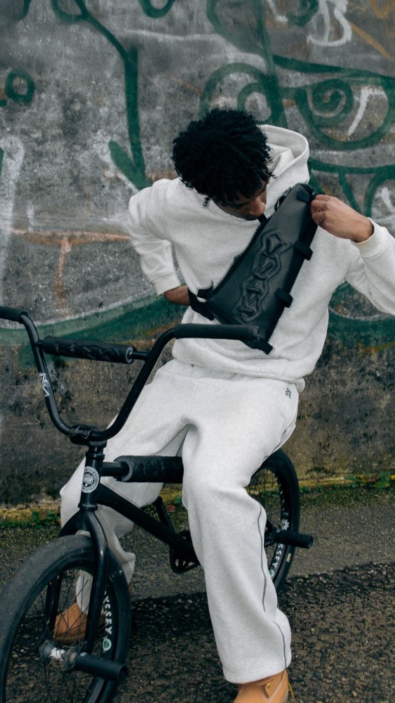 BMX Frame Bag – No Backpack Storage Solution – One-size