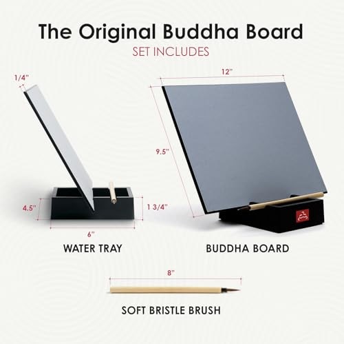 Buddha Board – The Original Water Painting Board for Mindfulness & Creativity –