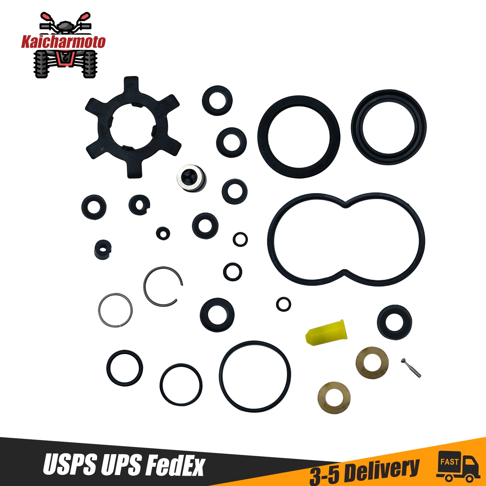 Exact Duplicate Complete Seal Kit 2771004 For GM Hydroboost Repair Kit New