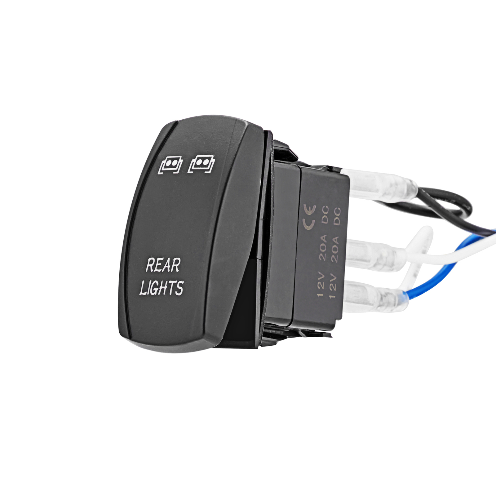 Rear Light Rocker Switch Wiring Harness For Polaris Ranger 570/900/1000