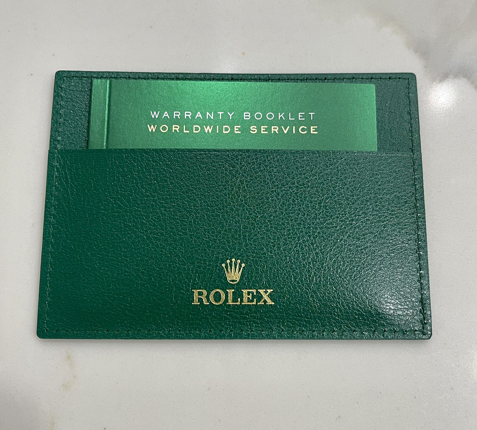 100% Genuine Rolex Card Holder Guarantee Manual Booklet New Style 2020- NOW