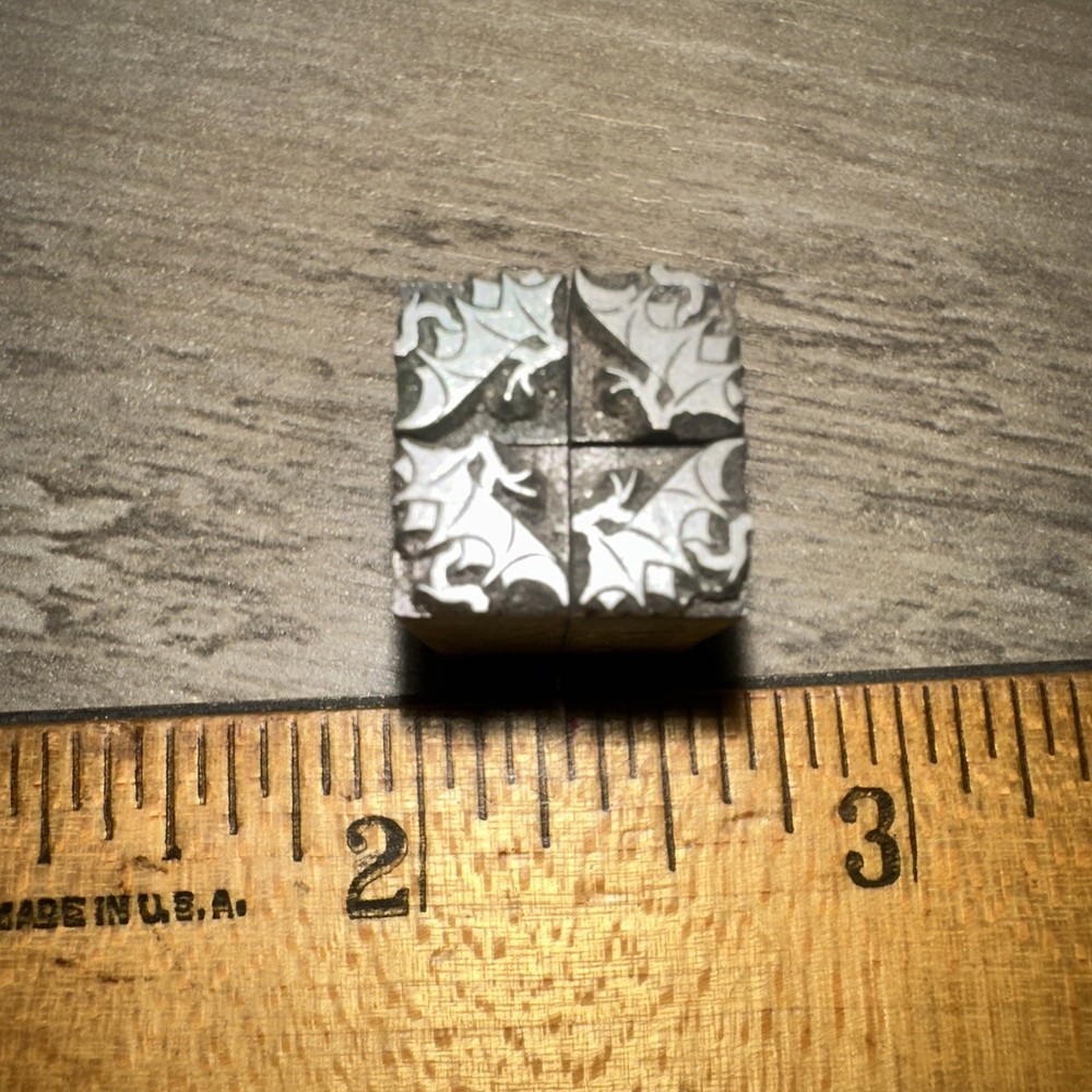 Ornamental Printing Blocks, Dingbats Nice Design!