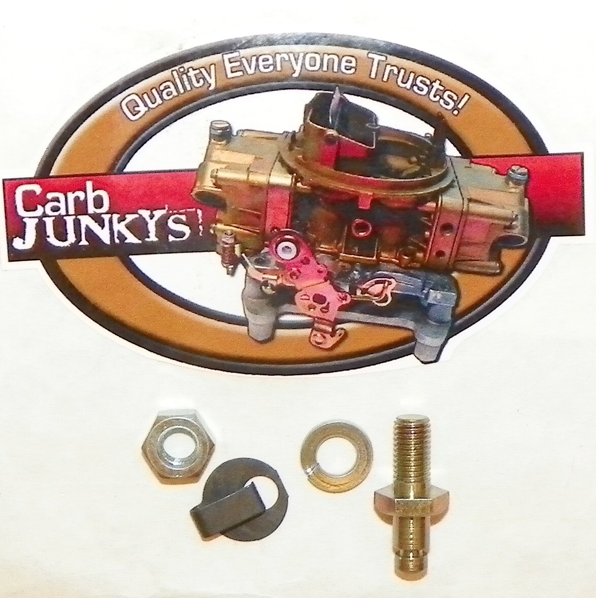 Holley 20-38 GM Long Carburetor Throttle Cable Stud 1/4" 1/4" - 28 37 - 11QFT