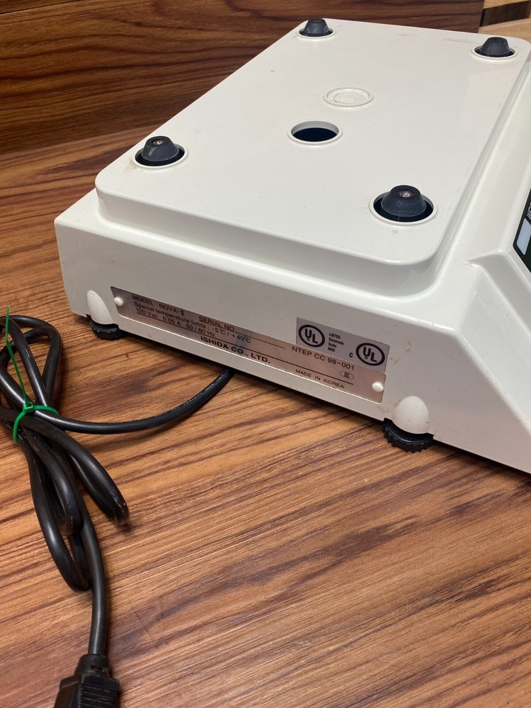 NOT WORKING FOR PARTS Ishida Counting Weighing Computing Scale NOVA-II