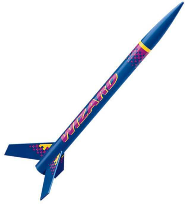 Estes Flying Model Rocket Kit Wizard EST 1292Bk Single Bulk Pack Kit
