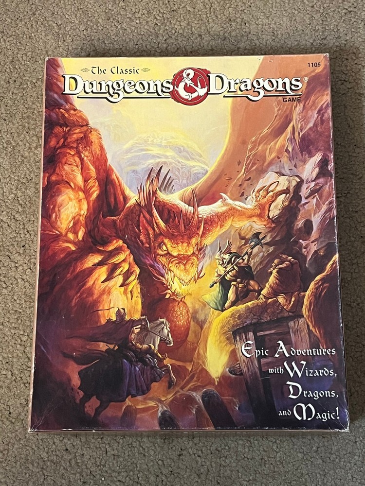 1994 The Classic Dungeons & Dragons Game 1106 (Missing Pieces)