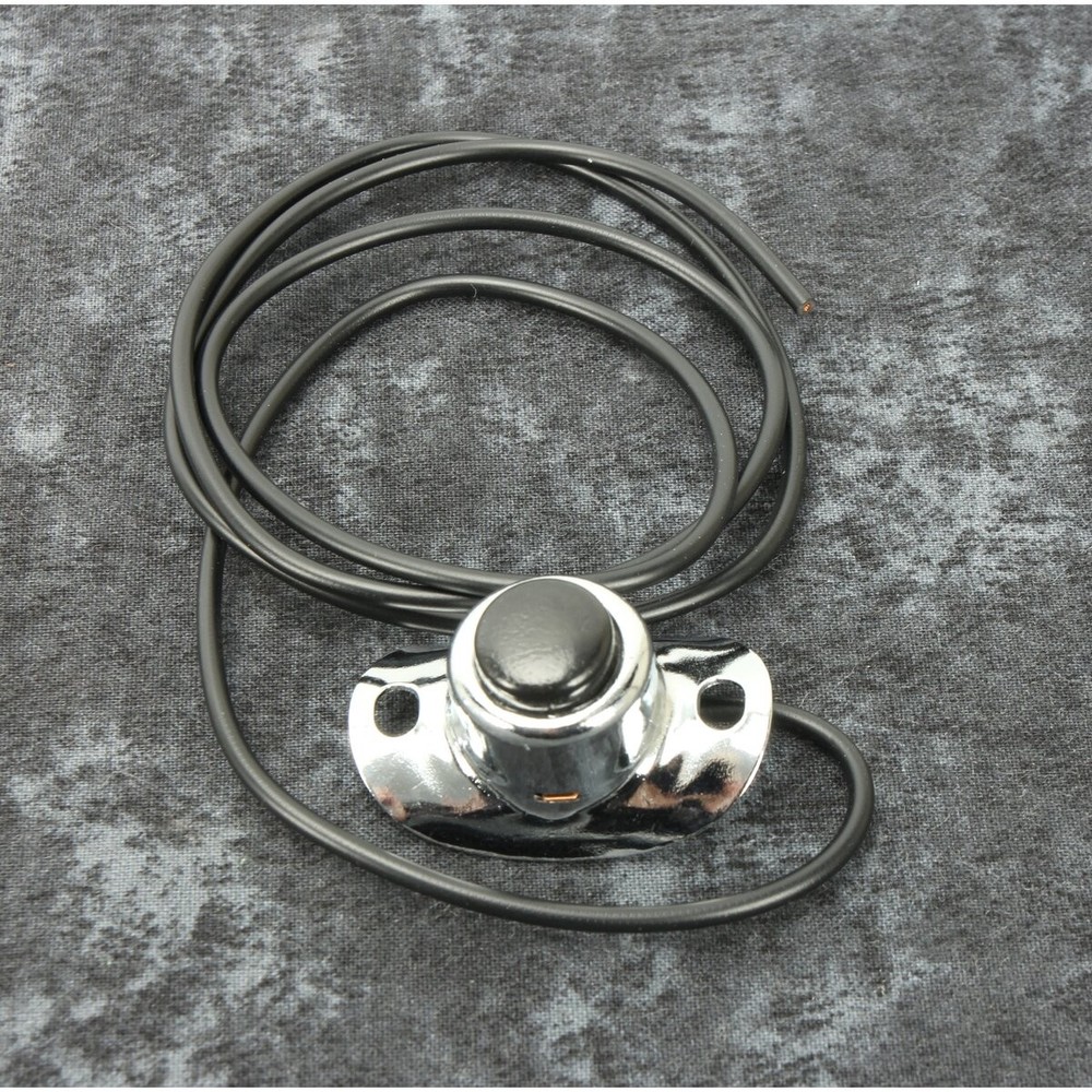 V-Twin Manufacturing Chrome Handlebar Horn Button Switch - 21-0601A