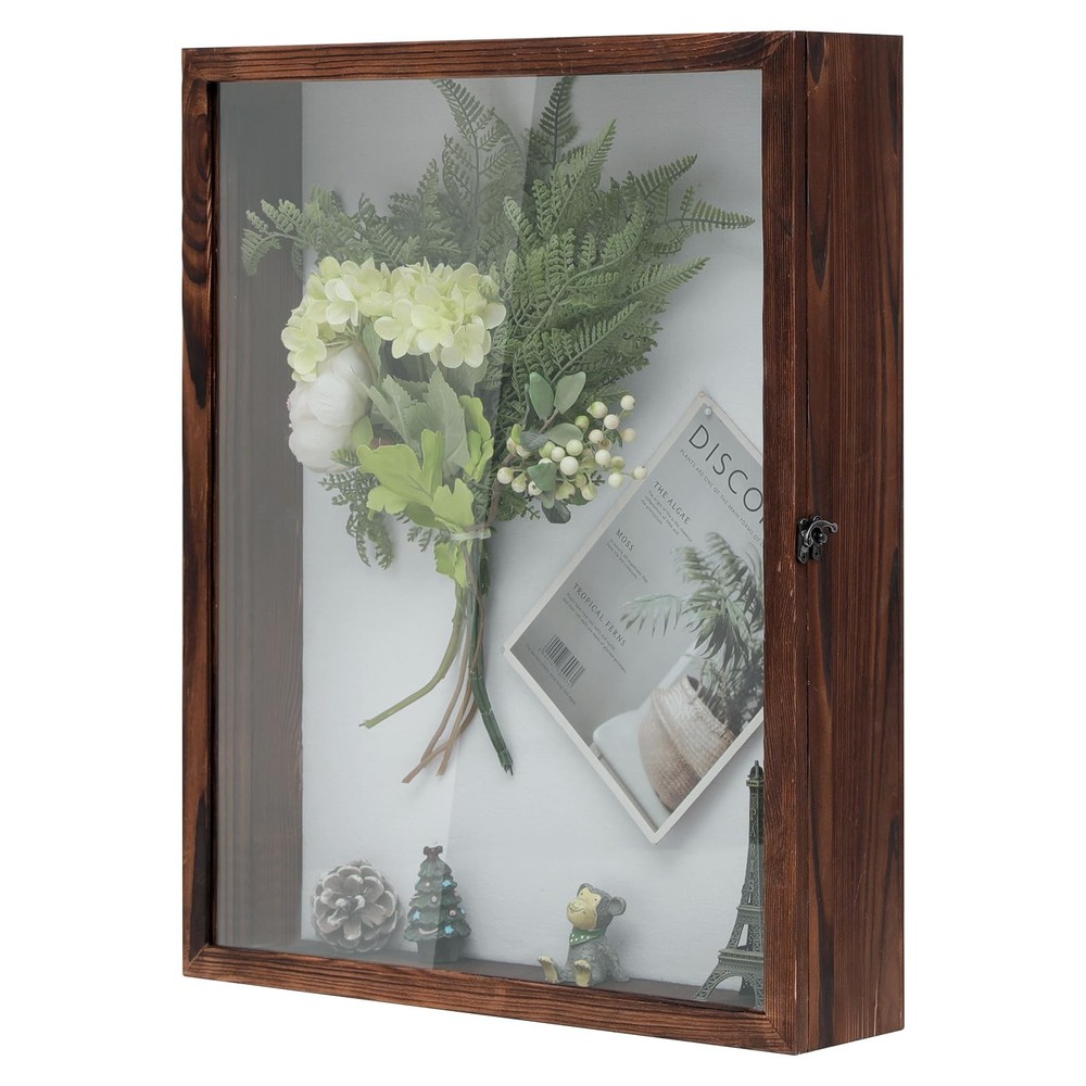Extra Large 16x20 Shadow Box Frame, 3.54" Deep Display Case with Linen Back &...