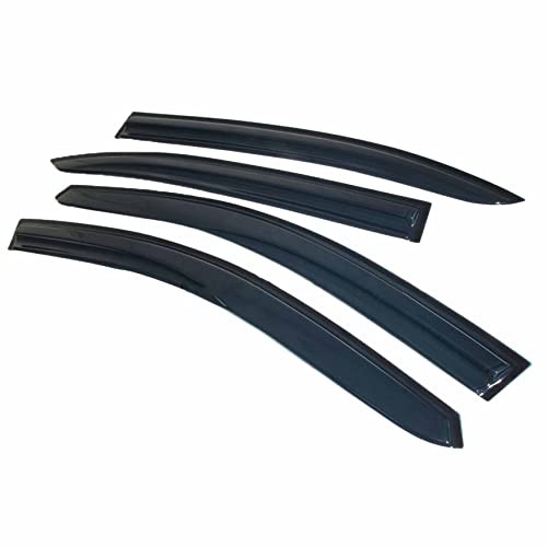 4-Pack Window Visor Rain Guard Vent Shade Deflectors Replacement for 2008-2012
