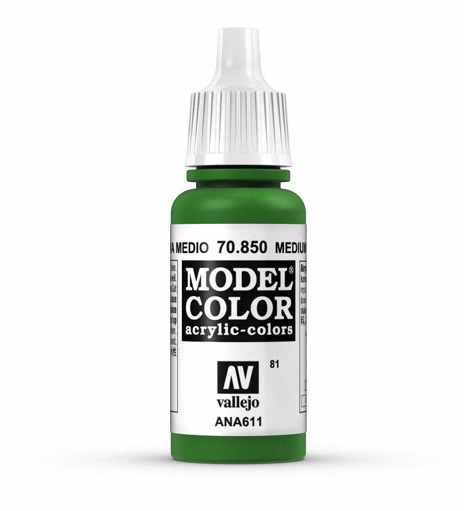 Vallejo Acrylic Paint Medium Olive Model Color 17ml VAL 70850