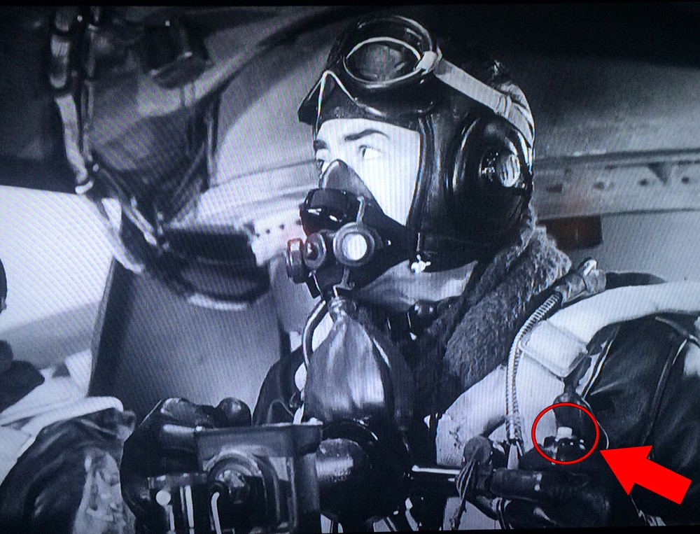 B-17 Flying Fortress Bomber CONTROL WHEEL MIC SWITCH Instrument Panel Rat Rod