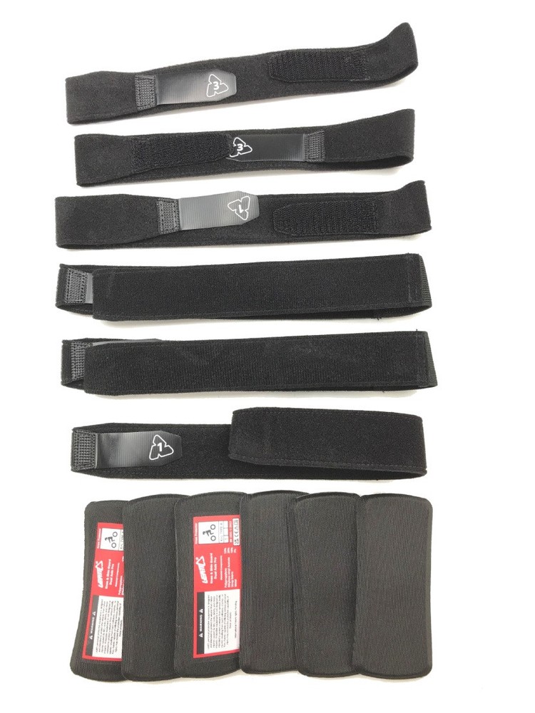 Leatt Dual Axis Pro Knee Strap Kit Black