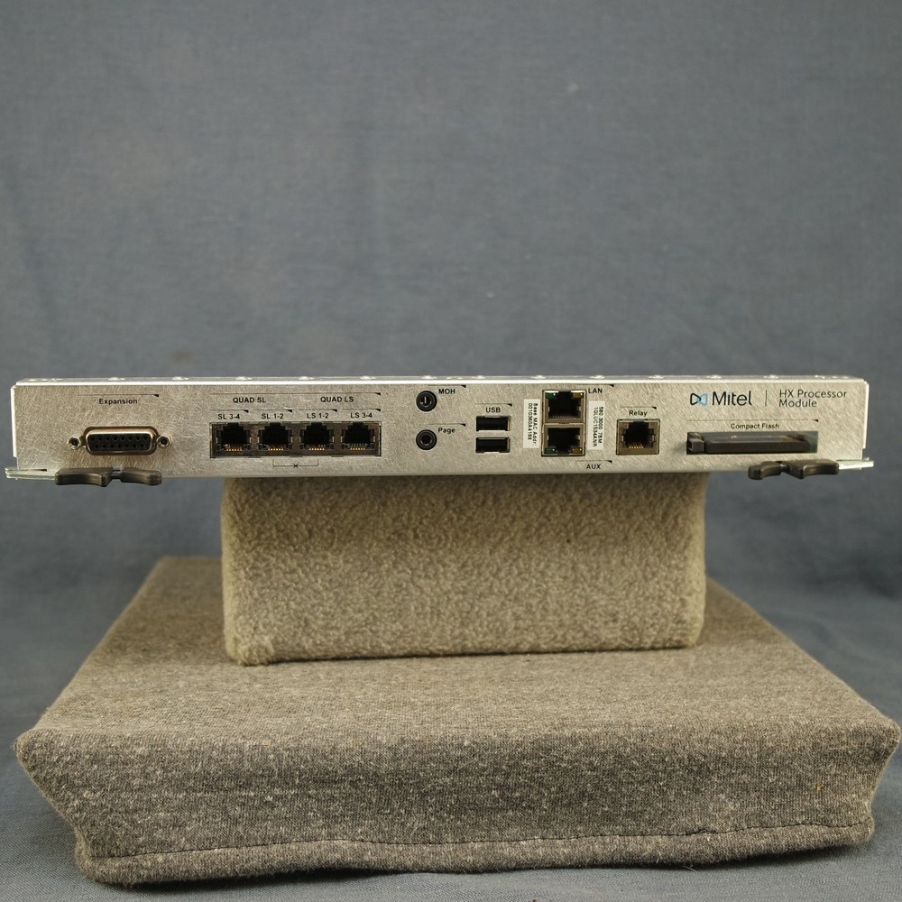Mitel 5000 HX Controller Processor 580.3000 BK W/ Flash 1GB Powered Up