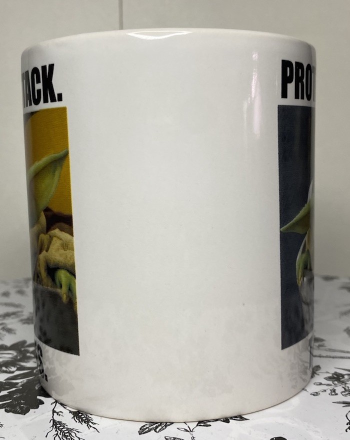 Star Wars The Mandalorian “Protect Attack Take Naps” Mug