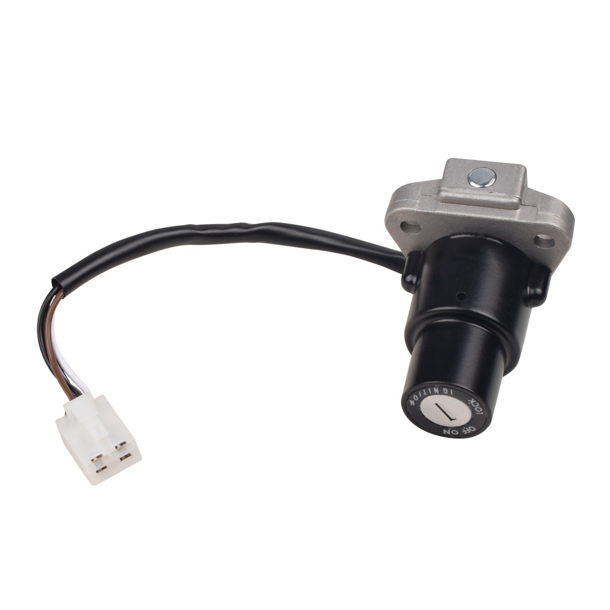 Fit for Kawasaki KLR650 2008-2018 Ignition Switch Fuel Gas Cap Lock Key 4-Wires