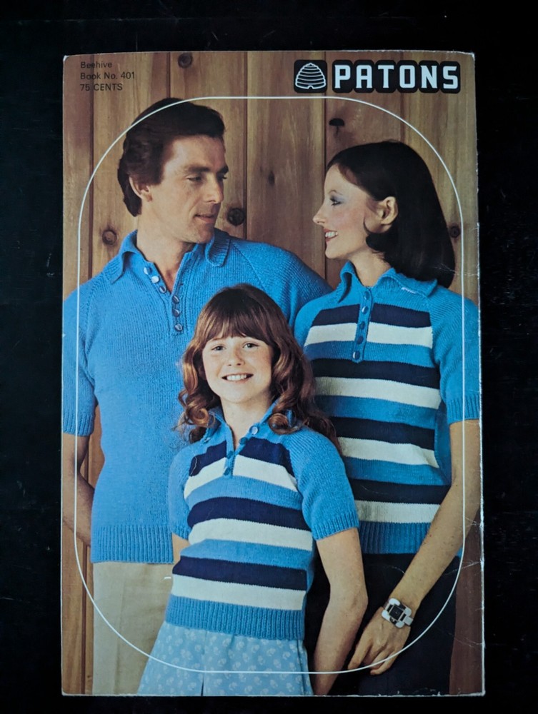 Vintage Beehive Patons Knitting Patterns Adults Sweaters 5 Booklets