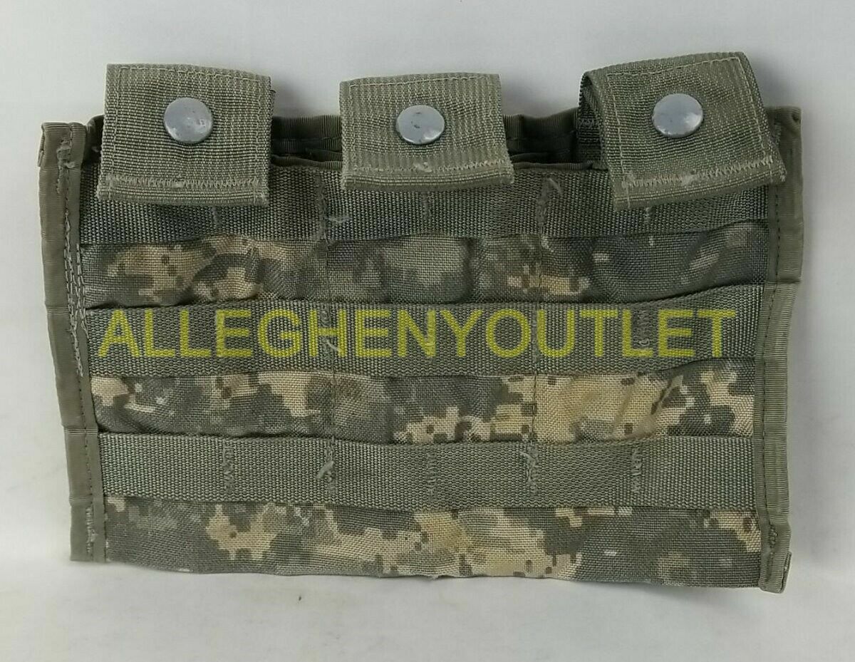 MOLLE II US Army FLC Chest Rig! Tactical Vest w/2 Triple Mag Panels! ACU EXC