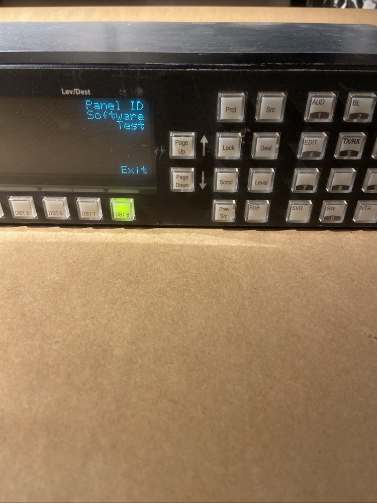 Miranda Technologies NV9601 Control Panel NVISION 9000 Router Control Eystem