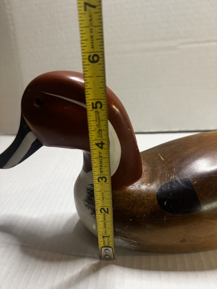 Wood Decoy Duck - Hand Painted -