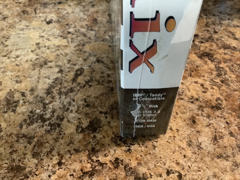 Plix Computer Game PC Version IBM/Tandy/MS-DOS 3.5” Disk New