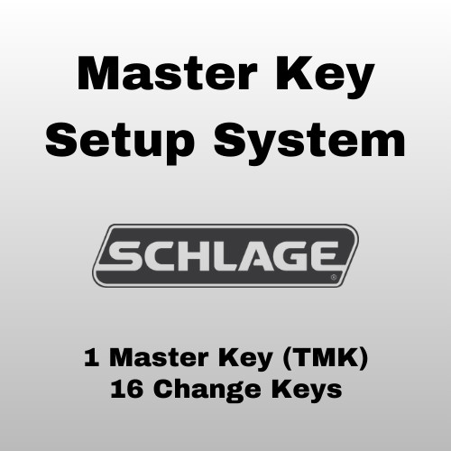 SCHLAGE 6-Pin Master Key Setup System (1 Master Key, 16 Change Keys)